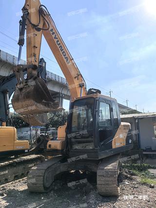 常州现代R110VS挖掘机实拍图片