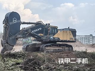 沃尔沃EC950EL挖掘机实拍图片
