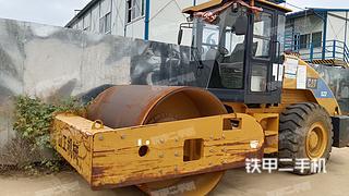 山工SEM522压路机实拍图片