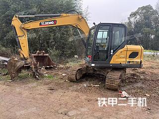 徐工XE75G挖掘机实拍图片