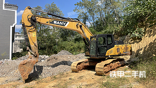 娄底三一重工SY215C-10挖掘机实拍图片