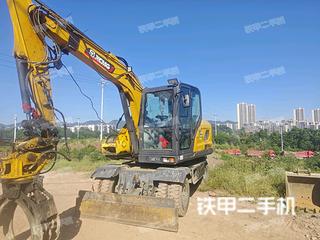 徐工XE75WD挖掘机实拍图片