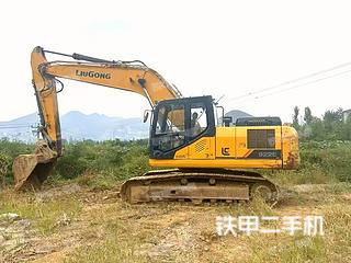 北京柳工CLG920E挖掘机实拍图片