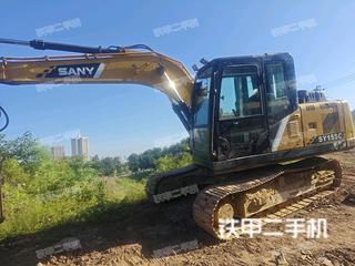 三一重工SY135C挖掘机实拍图片