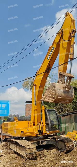 加藤HD1430R挖掘机实拍图片