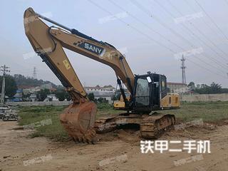三一重工SY215C挖掘机实拍图片
