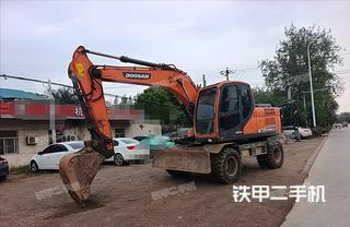 斗山DX150WE-9CN挖掘机实拍图片