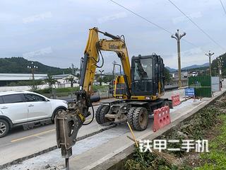 柳工9075FWG4挖掘机实拍图片
