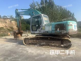 郑州神钢SK200-6E挖掘机实拍图片