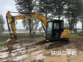 三一重工SY65C挖掘机实拍图片