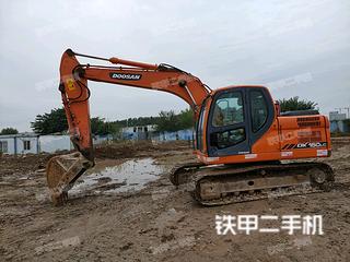 斗山DX150LC挖掘机实拍图片