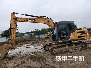 嘉兴三一重工SY135C挖掘机实拍图片