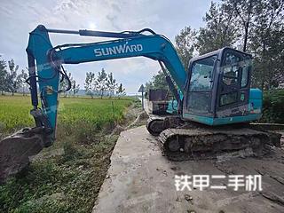 山河智能SWE80E9挖掘机实拍图片