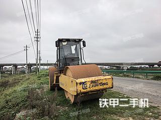 柳工624压路机实拍图片