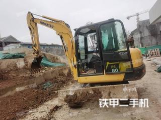 小松PC56-7挖掘机实拍图片