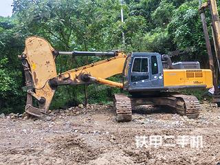 重庆现代R505LC-7挖掘机实拍图片
