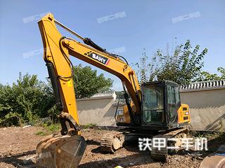 三一重工SY135C挖掘机实拍图片