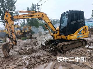 龙工LG6060挖掘机实拍图片
