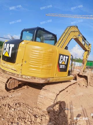 卡特彼勒307E2小型液压挖掘机实拍图片