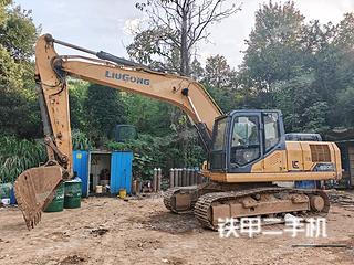柳工CLG920E挖掘机实拍图片