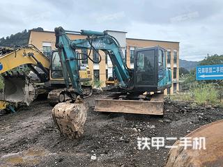 山河智能SWE100E挖掘机实拍图片