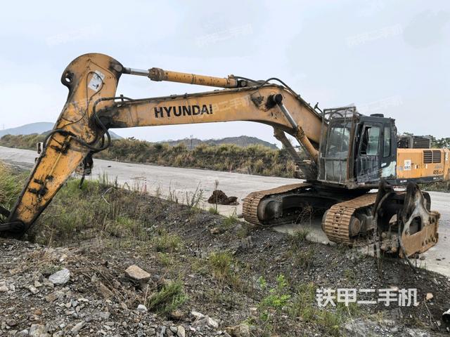 現(xiàn)代R455LC-7挖掘機