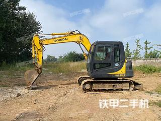 现代R80-7挖掘机实拍图片