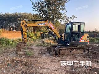 三一重工SY60C挖掘机实拍图片