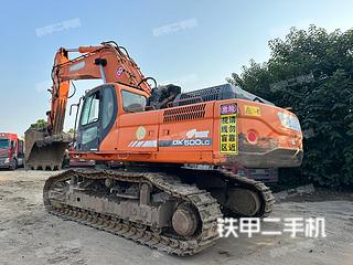 斗山DX500LC挖掘机实拍图片