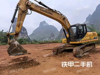 柳工CLG922D挖掘机实拍图片