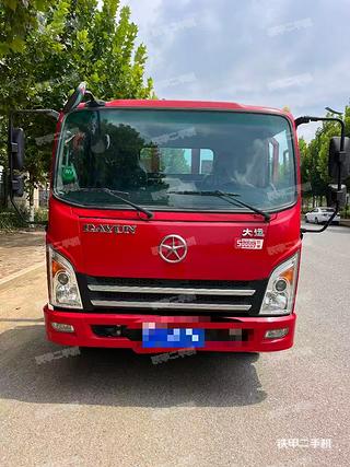 大运汽车4X2平板运输车实拍图片