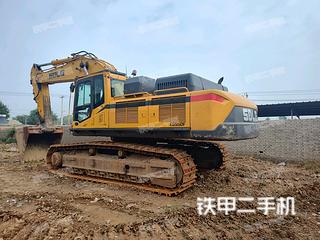 保定山东临工E6550F挖掘机实拍图片