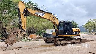 柳州卡特彼勒323DL挖掘机实拍图片