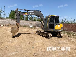 沃尔沃EC80D挖掘机实拍图片
