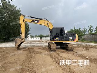 卡特彼勒318D液压挖掘机实拍图片