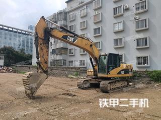 卡特彼勒320D液压挖掘机实拍图片