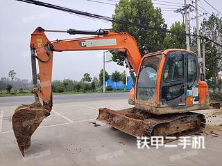 斗山DX75-9C挖掘机实拍图片