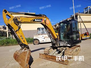 三一重工SY55C挖掘机实拍图片