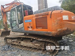 日立ZX240-3挖掘机实拍图片