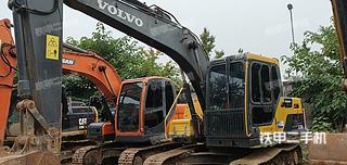 沃尔沃EC120D挖掘机实拍图片
