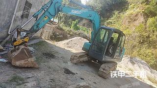 郴州神钢SK75-8挖掘机实拍图片