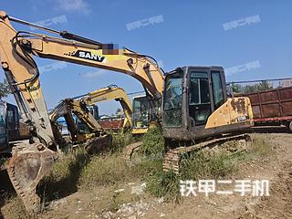 三一重工SY135C挖掘机实拍图片