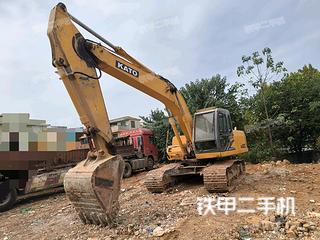 加藤HD820-R5挖掘机实拍图片