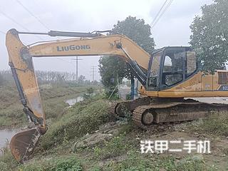 柳工CLG922E挖掘机实拍图片