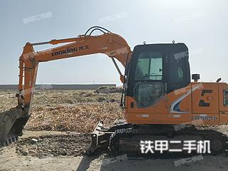 龙工LG6075挖掘机实拍图片