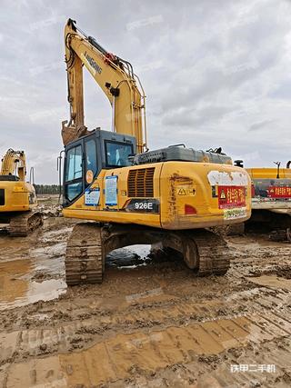 柳工CLG922E挖掘机实拍图片