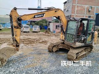 三一重工SY75C挖掘机实拍图片