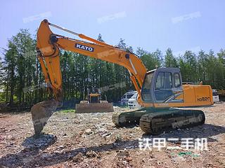 加藤HD820-R5挖掘机实拍图片