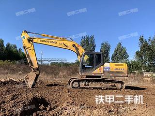 住友SH210-5挖掘机实拍图片