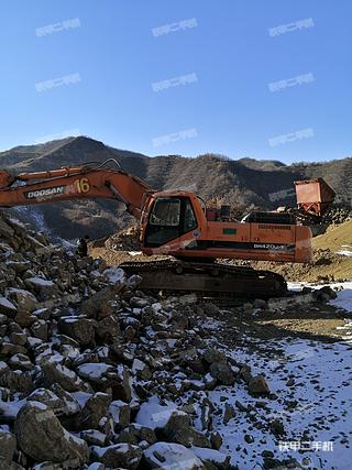 斗山DH420LC-7挖掘机实拍图片